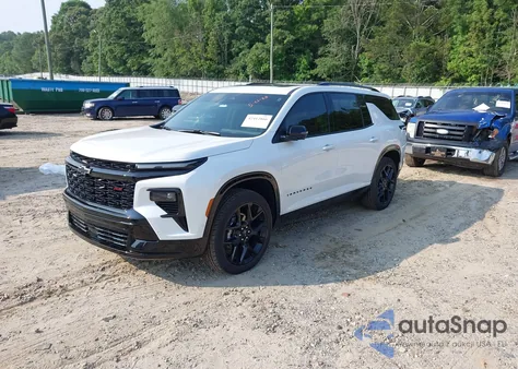 2024 Chevrolet Traverse Fwd Rs from USA, damaged, VIN 1GNERLKS6RJ201637